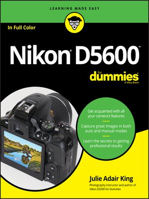 cover image of Nikon D5600 For Dummies